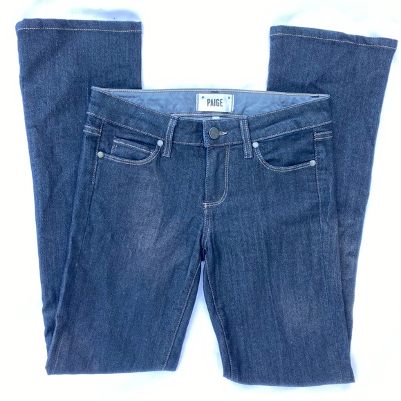 Paige Womens Jeans Manhattan Dark Wash - Picture 6 of 6